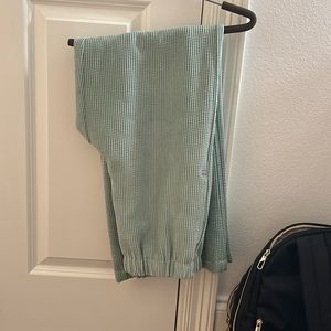 Urban outfitters green straight leg pants